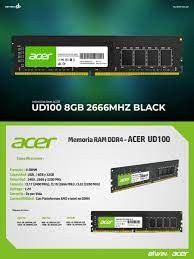 Оперативная память 8 Gb 2666 MHz Acer UD-100 (BL.9BWWA.221)