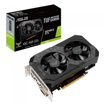 Видеокарта ASUS (TUF-GTX1650-O4GD6-P-GAMING) GeForce GTX 1650 4GB TUF GAMING OC