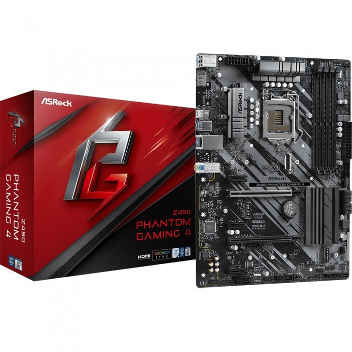 Материнская плата ASRock Z490 PHANTOM GAMING 4