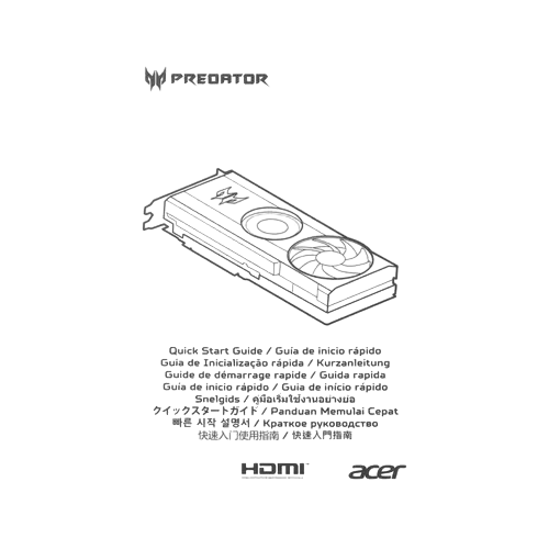 Видеокарта Acer (DP.Z35WW.P01) Intel Arc A750 8GB Predator BiFrost OC
