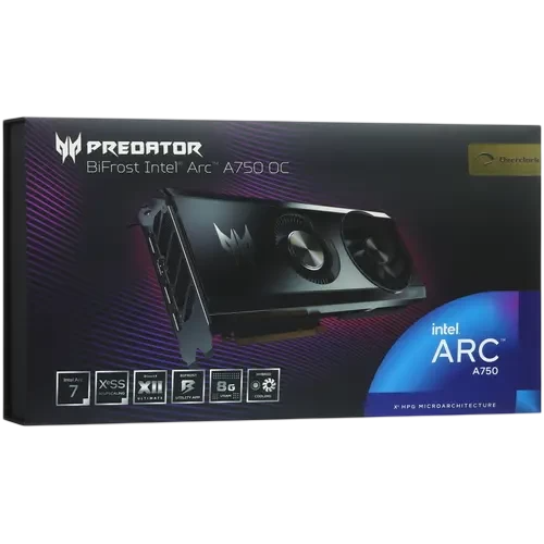 Видеокарта Acer (DP.Z35WW.P01) Intel Arc A750 8GB Predator BiFrost OC
