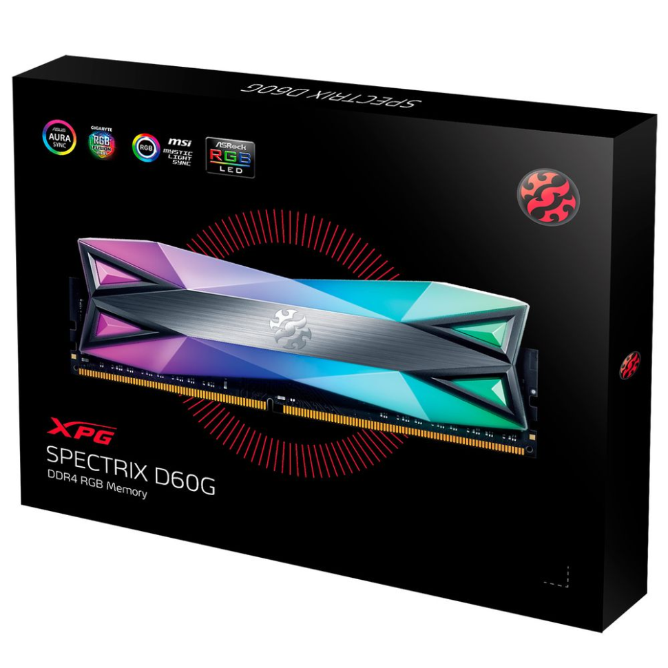 Adata xpg d60g. Оперативная память adata xpg spectrix d60g rgb. xpg spectrix d60g rgb. оперативная память a-data xpg spectrix d60g rgb [ax4u41338g19j-dt60] 16 гб. оперативка xpg 8gb ddr4 rgb.
