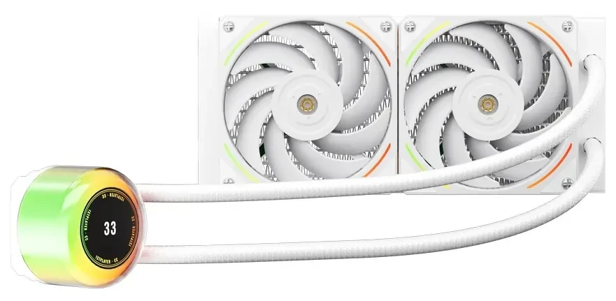 Система жидкостного охлаждения для процессора 1STPLAYER CC 240 ARGB White CC-240-WH