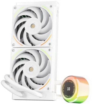 Система жидкостного охлаждения для процессора 1STPLAYER CC 240 ARGB White CC-240-WH