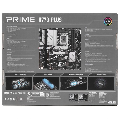 Материнская плата ASUS PRIME H770-PLUS 90MB1EE0-M0EAY0