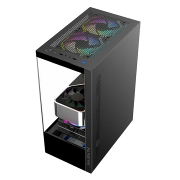 Компьютерный корпус ALSEYE Spider-B (5 fans ARGB) TG Black