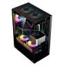 Компьютерный корпус ALSEYE Spider-B (5 fans ARGB) TG Black