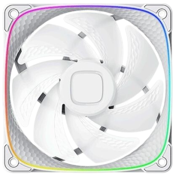 Комплект вентиляторов для корпуса Geometric Future Squama 2503W 5V ARGB White (1F2503W312001) (GF_SQM-2503W-TP)