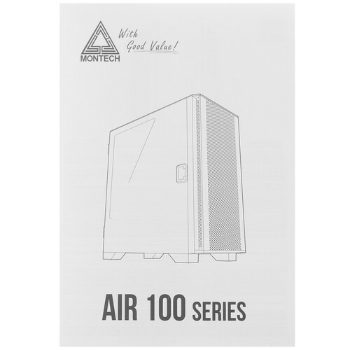 Компьютерный корпус Montech AIR 100 ARGB Black (AIR100AB)