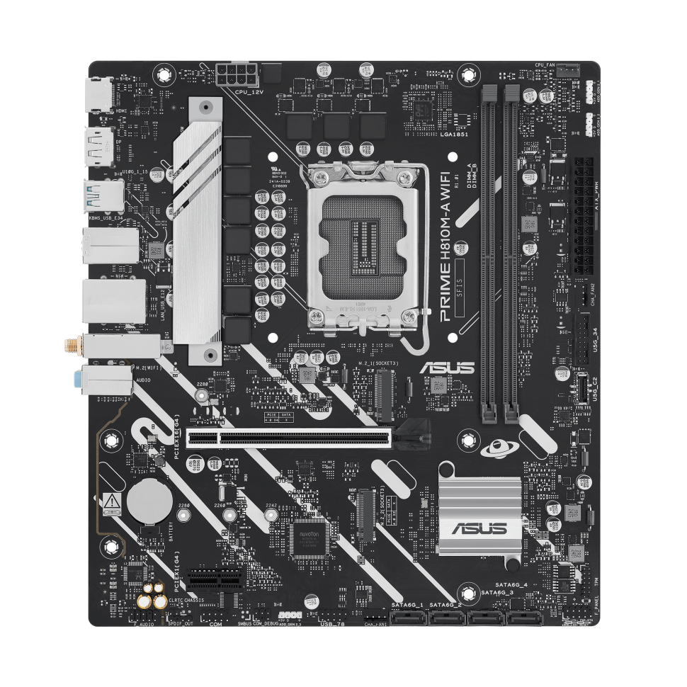 Материнская плата ASUS PRIME H810M-A WIFI (90MB1KJ0-M0EAY0)