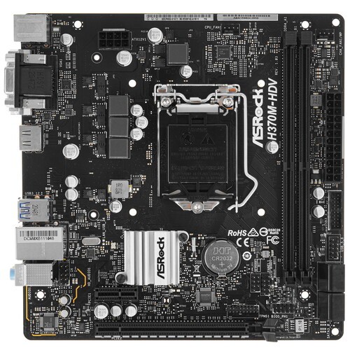 Материнская плата ASRock H370M-HDV