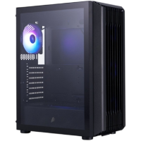 Компьютерный корпус 1STPLAYER BULLET HUNTER H6 ARGB Black (H6-BK-4F7)