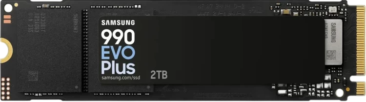 Твердотельный накопитель Samsung 2000 Gb 990 EVO PLUS (MZ-V9S2T0BW)