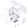 Компьютерный корпус JONSBO C6 MAX White