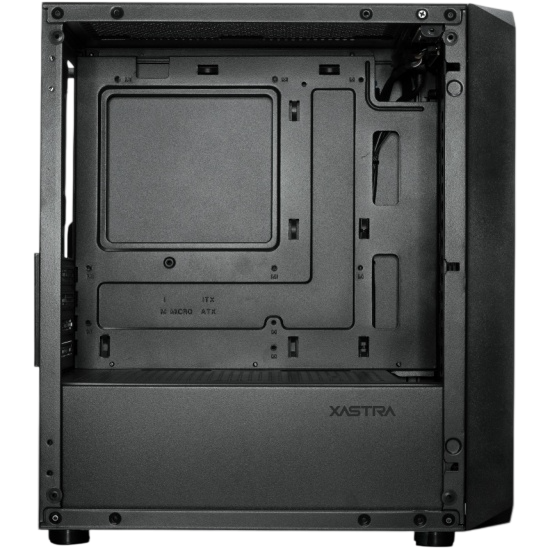 Компьютерный корпус XASTRA A303M TG 3FRGB Black (A303M-2FC14F-1FC12F)