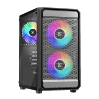 Компьютерный корпус XASTRA A303M TG 3FRGB Black (A303M-2FC14F-1FC12F)