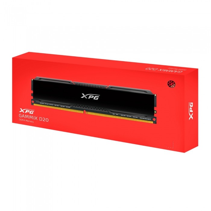 Оперативная память 16 Gb 3200 MHz ADATA XPG GAMMIX D20 Black (AX4U320016G16A-CBK20)