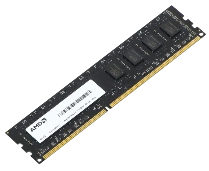 Оперативная память 4 Gb 1600 MHz AMD R5 ENTERTAINMENT  SERIES Black (R534G1601U1SL-U)