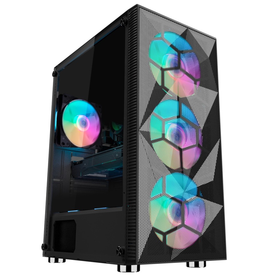 Компьютерный корпус 1STPLAYER FIREBASE X7 TG X7-3G6P-1G6