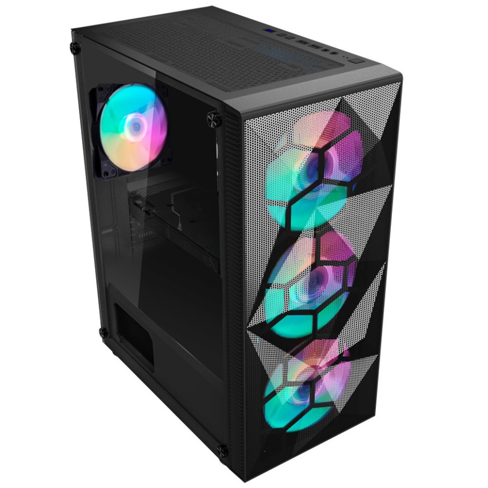 Компьютерный корпус 1STPLAYER FIREBASE X7 TG X7-3G6P-1G6