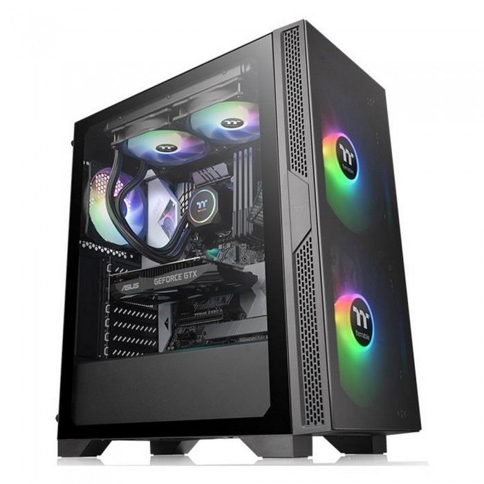 Компьютерный корпус ThermalTake VERSA T25 TG Black CA-1R5-00M1WN-00