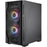 Компьютерный корпус 1STPLAYER DK D4-M FRGB Black (D4-M-BK-2F1P-1F1)