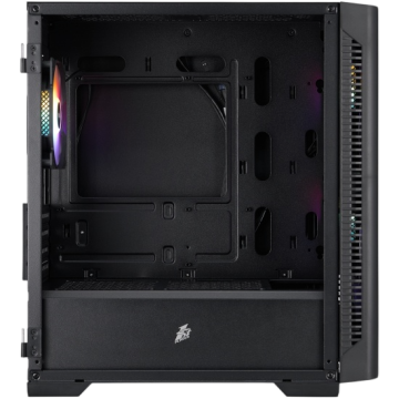 Компьютерный корпус 1STPLAYER DK D4-M FRGB Black (D4-M-BK-2F1P-1F1)