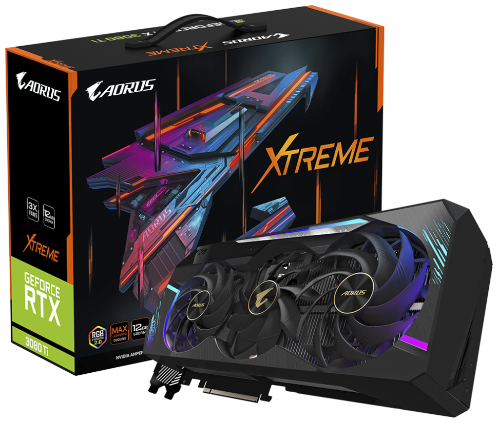 Видеокарта GIGABYTE (GV-N308TAORUS X-12GD) GeForce RTX 3080 Ti 12GB AORUS XTREME