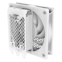 Адаптер для внешнего корпусного вентилятора SilverStone SST-FDP02W White (G56FDP02W000020)