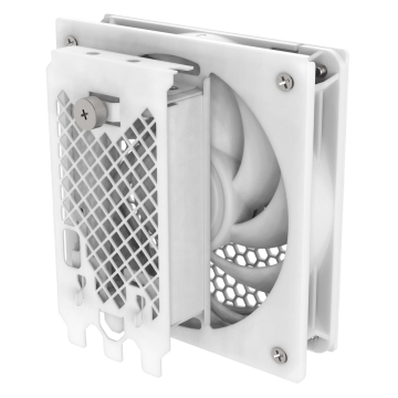 Адаптер для внешнего корпусного вентилятора SilverStone SST-FDP02W White (G56FDP02W000020)