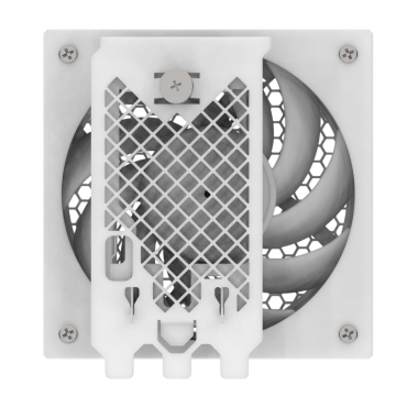 Адаптер для внешнего корпусного вентилятора SilverStone SST-FDP02W White (G56FDP02W000020)