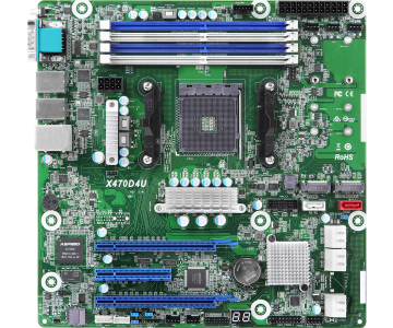 Материнская плата ASRock X470 SAM4 X470D4U