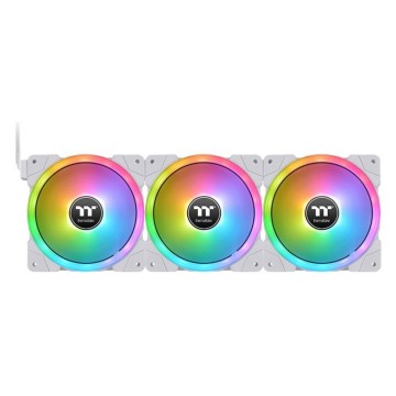 Комплект вентиляторов для корпуса Thermaltake SWAFAN EX12 TT Premium Edition RGB White CL-F161-PL12SW-A PWM