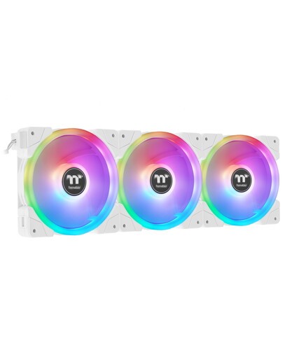 Комплект вентиляторов для корпуса Thermaltake SWAFAN EX12 TT Premium Edition RGB White CL-F161-PL12SW-A PWM