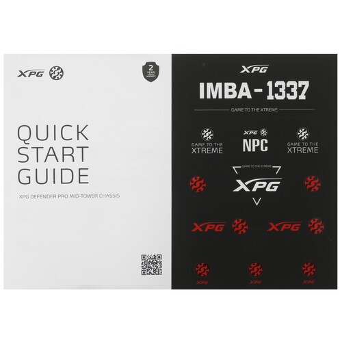 Компьютерный корпус ADATA XPG STARKER ARGB TG Black (STARKER-BKCWW)