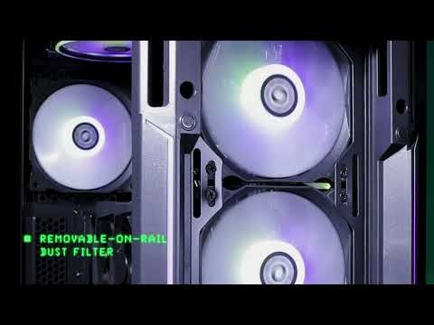 Компьютерный корпус ADATA XPG STARKER ARGB TG Black (STARKER-BKCWW)-video
