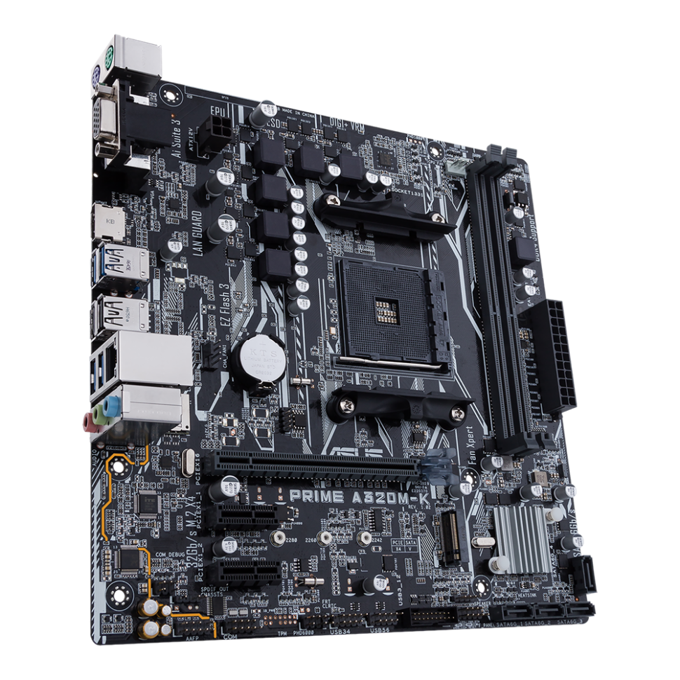 Материнская плата ASUS PRIME A320M-K