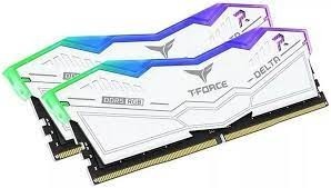 Оперативная память 32 Gb 6400 MHz Team Group T-FORCE DELTA RGB White (FF4D532G6400HC32ADC01)