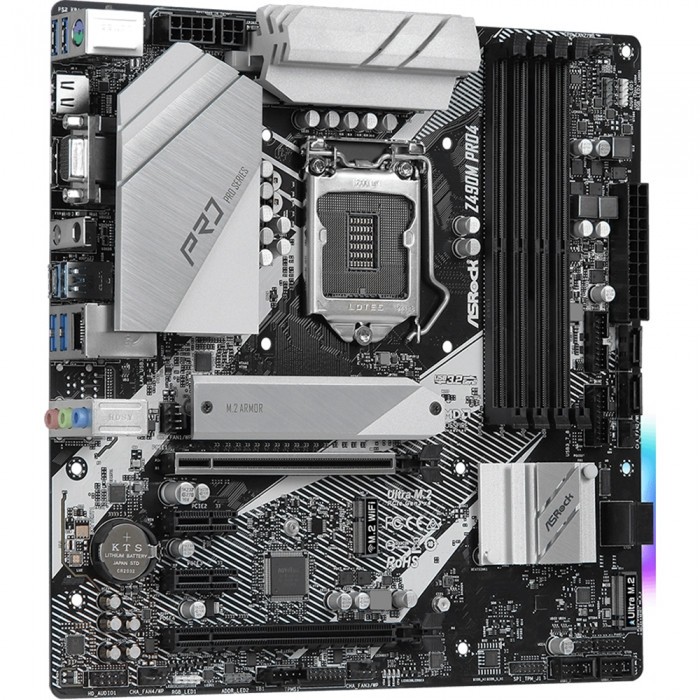 Материнская плата ASRock Z490M PRO4