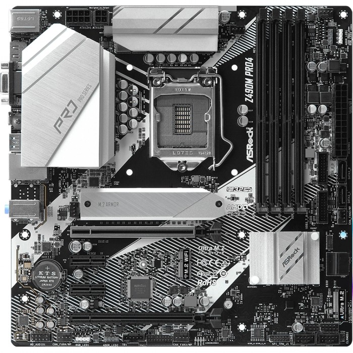 Материнская плата ASRock Z490M PRO4