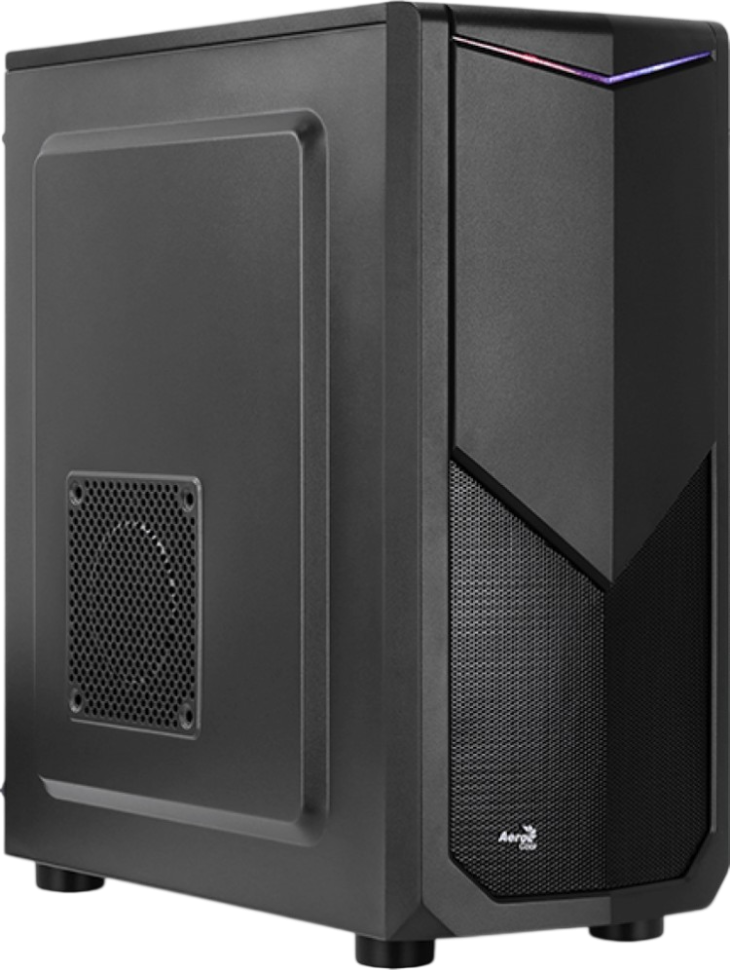 Компьютерный корпус Aerocool Tomahawk-S-BK-v4 Black (4718009156760)