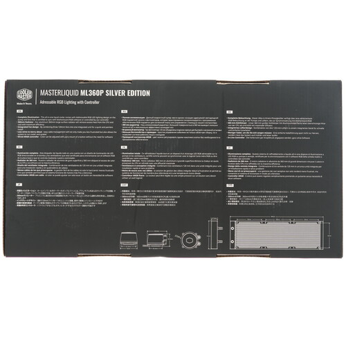 Система водяного охлаждения для процессора Cooler Master MASTER LIQUID ML360P Silver Edition MLY-D36M-A18PA-R1
