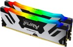 Оперативная память 48 Gb 7200 MHz Kingston FURY Renegade RGB XMP Silver/Black (KF572C38RSAK2-48)