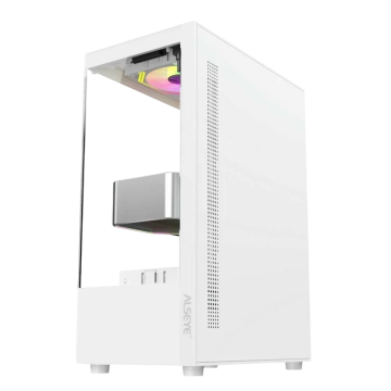 Компьютерный корпус ALSEYE Spider-W (5 fans ARGB) TG White