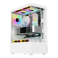 Компьютерный корпус ALSEYE Spider-W (5 fans ARGB) TG White