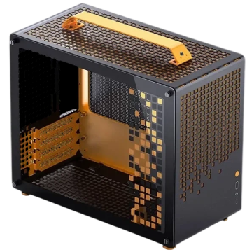 Компьютерный корпус JONSBO JONSPLUS (Z20 Orange/Black)