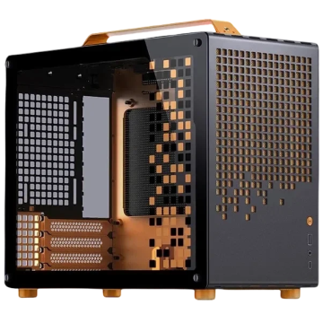 Компьютерный корпус JONSBO JONSPLUS (Z20 Orange/Black)