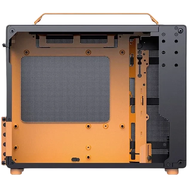 Компьютерный корпус JONSBO JONSPLUS (Z20 Orange/Black)