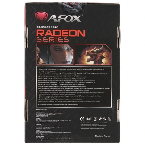 Видеокарта AFox (AFR7350-2048D5H4-V3) Radeon R7 350 2GB