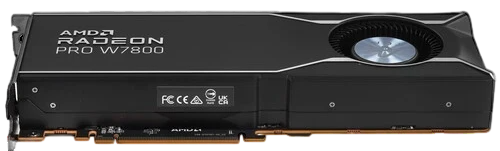 Видеокарта Gigabyte (W7800 AI TOP 32G) Radeon PRO W7800 32GB AI TOP BLOWER